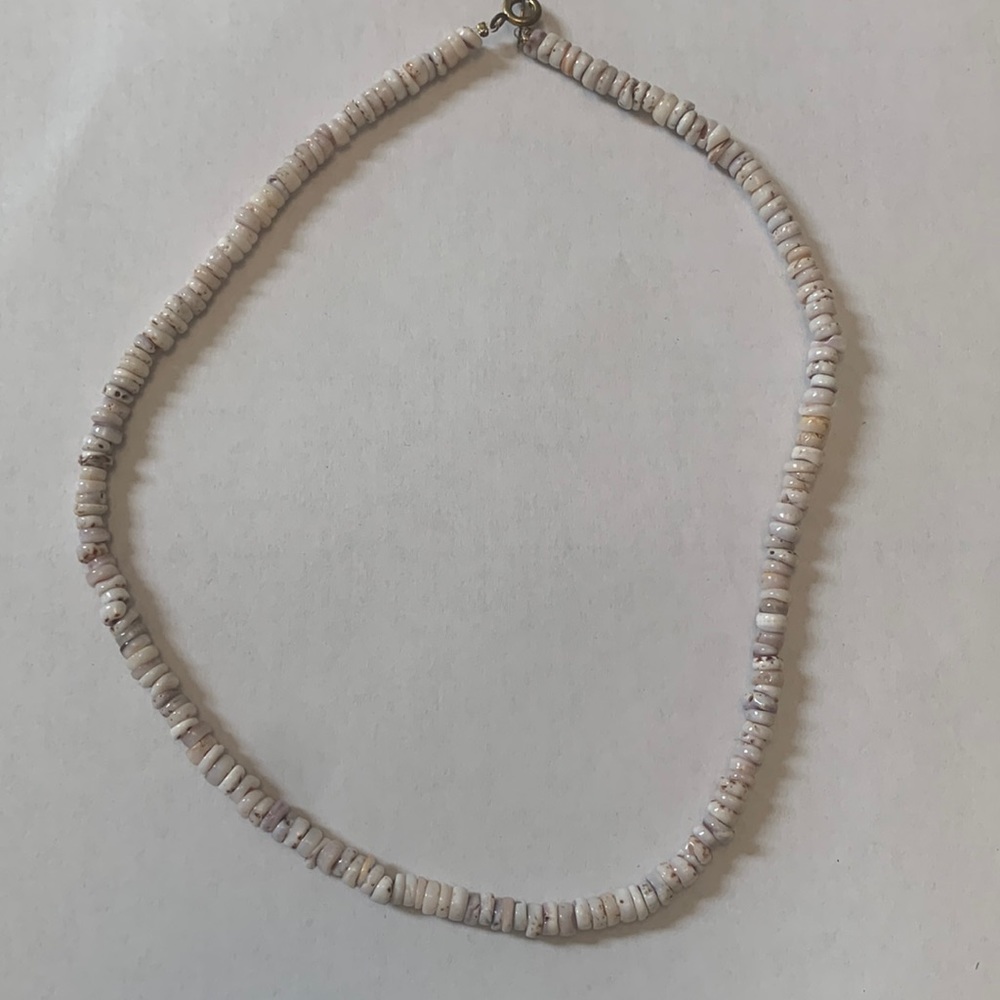 Hawaiian/tribal necklace. Real shells